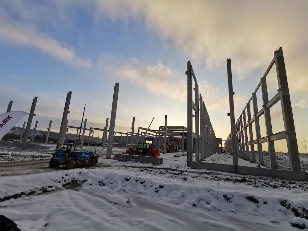 Vranov nad Toplou Ferovo Park Výrobná hala